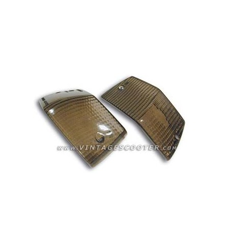 Cabochons De Clignotants Arriere Transparents/Fumes Vespa Px